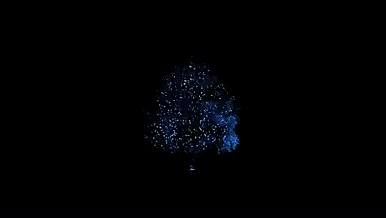 空间粒子树元素素材视频的预览图